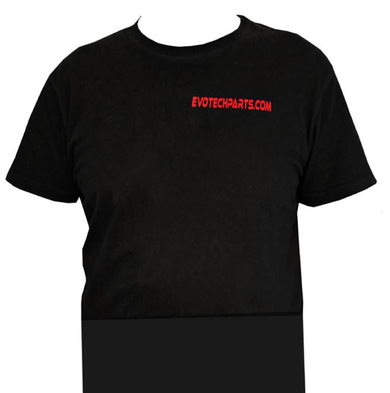 T-Shirt EVOTECHPARTS.COM - Schwarz